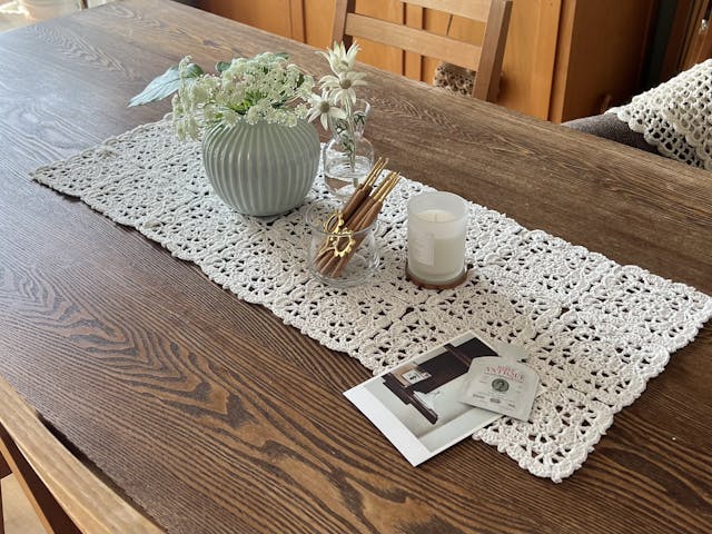 かぎ針編み インテリアマットの作り方【PDF編み図付】