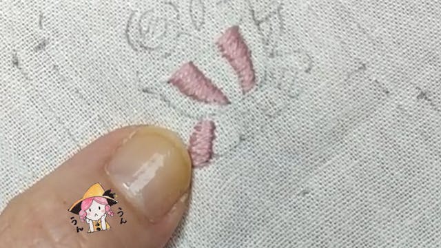 お友達にプレゼントしたくなる！バラの刺しゅうレッスン