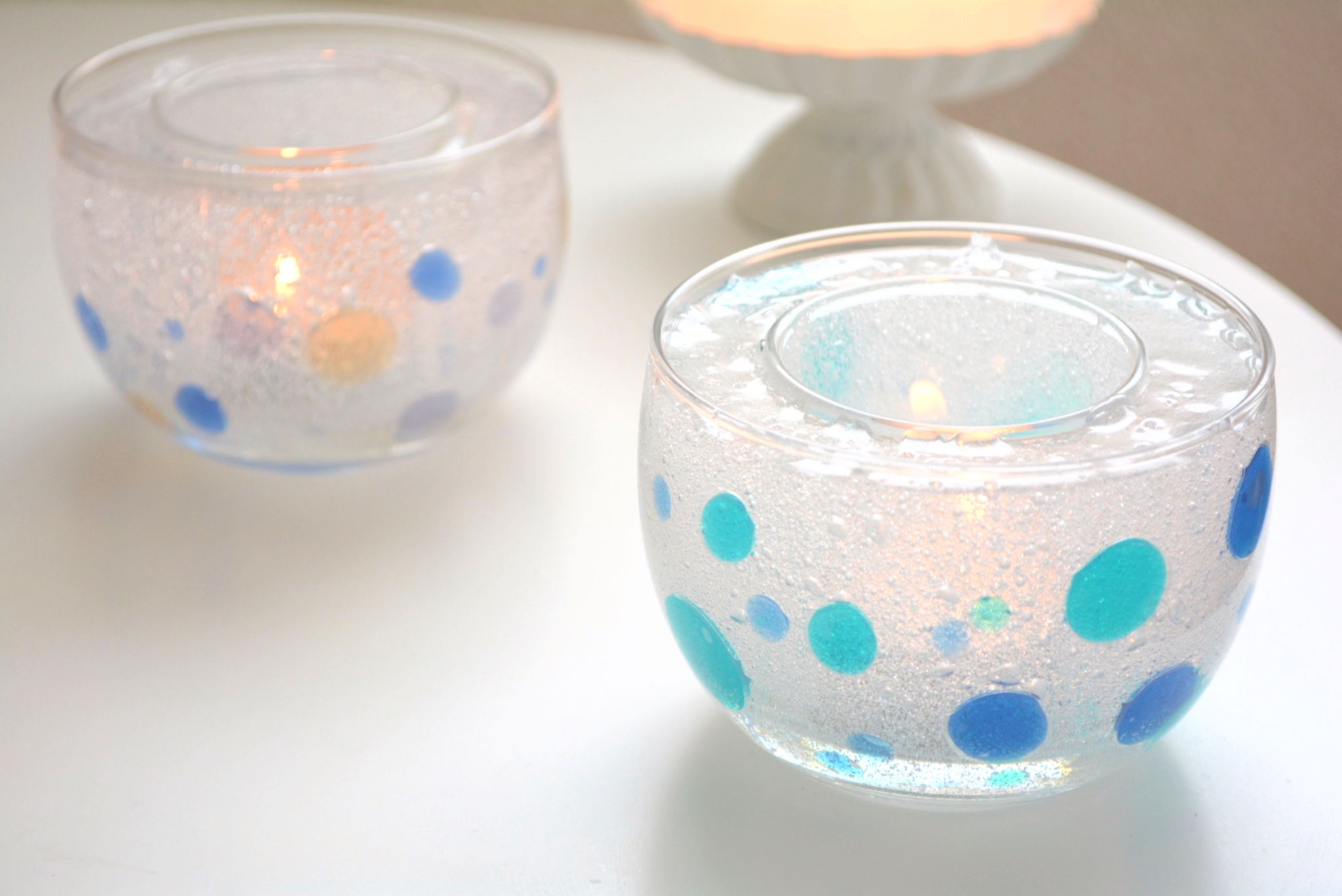 バブルジェルランタンキャンドルの作り方