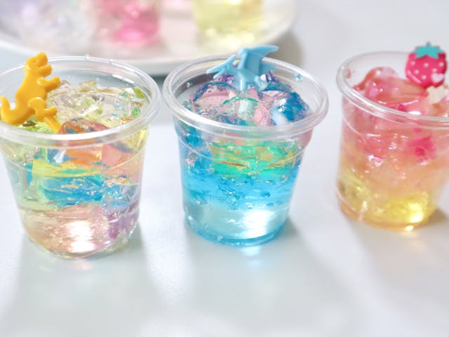 【簡単】ぷるぷる石けん ボディーソープ×100均アイテムで作ろう！