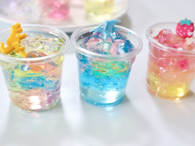 【簡単】ぷるぷる石けん ボディーソープ×100均アイテムで作ろう！の紹介画像1