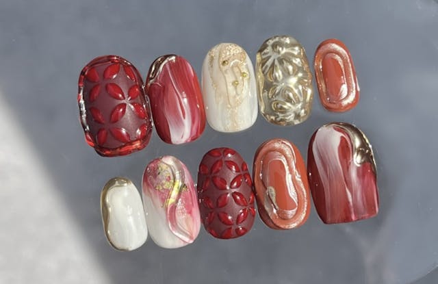 メインに使えるレリーフアート2種