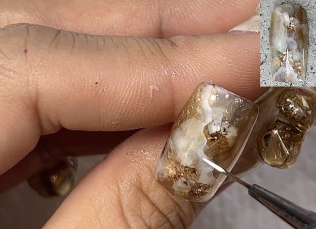 奥行き大理石のやり方レッスン