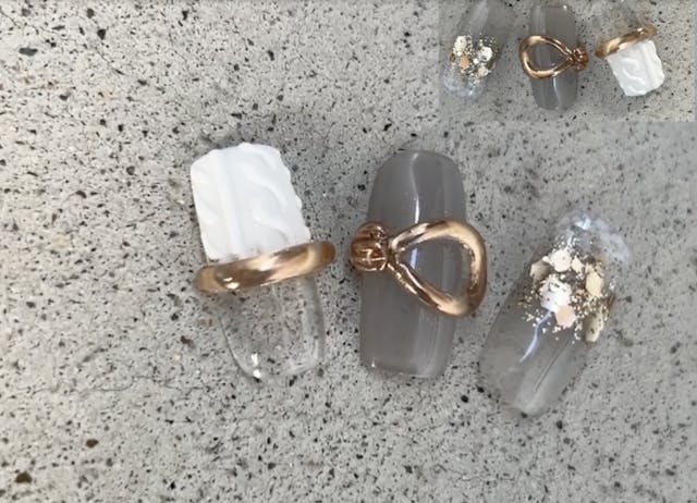 冬ニットのやり方&サブアート2本