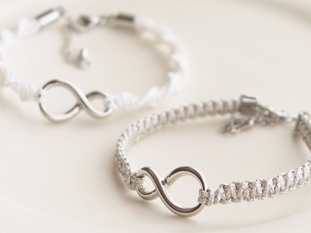 大人シンプルな「マクラメブレスレット」作り