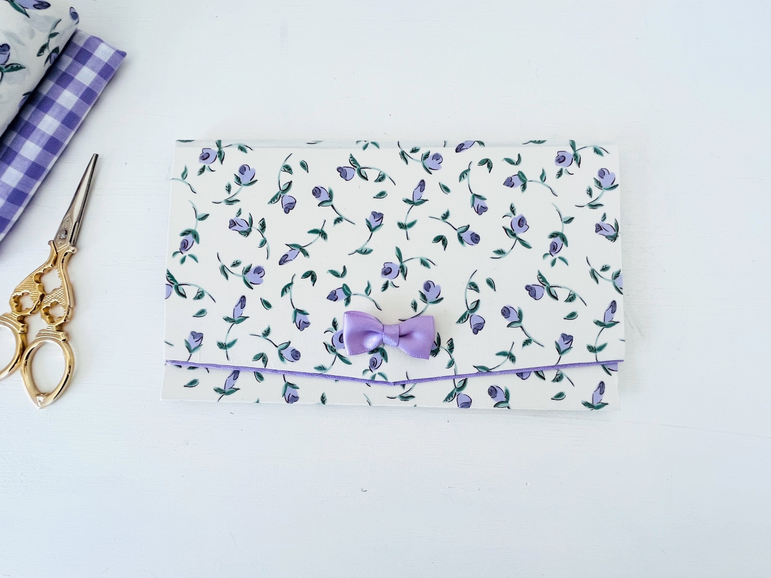 カルトナージュで簡単　ふくさの作り方