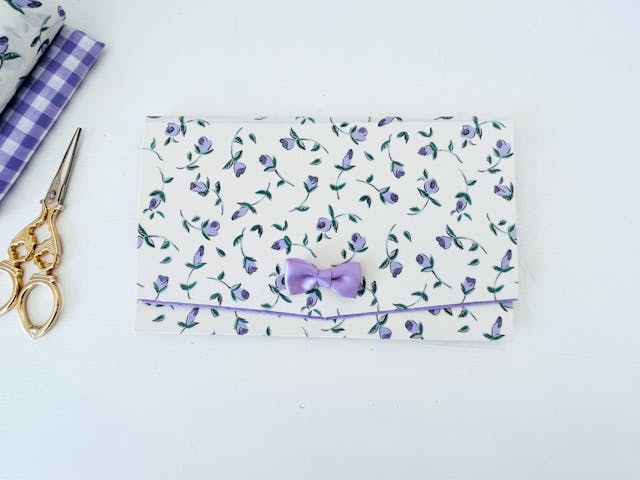 カルトナージュで簡単　ふくさの作り方