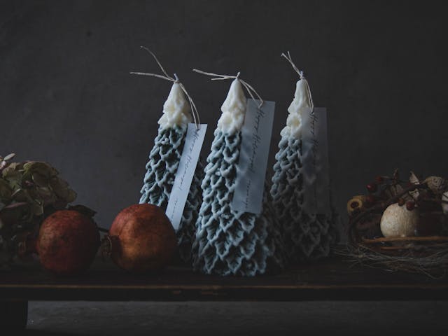 クリスマスシーズンのキャンドル作りに【冬の森】