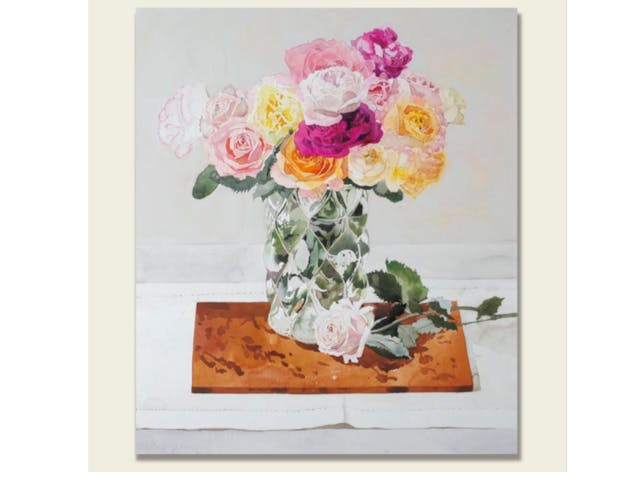 柘植彩子の透明水彩で描く 上級編 - Draw transparent watercolor with Ayako Tsuge Advanced