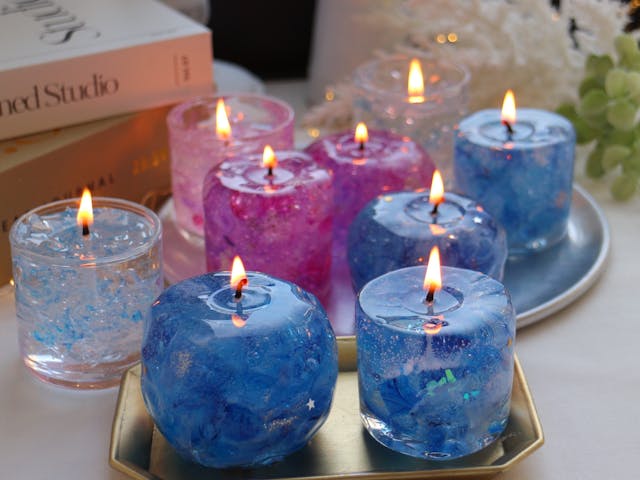 スパークルキャンドルの作り方〜How to make sparkle candles〜