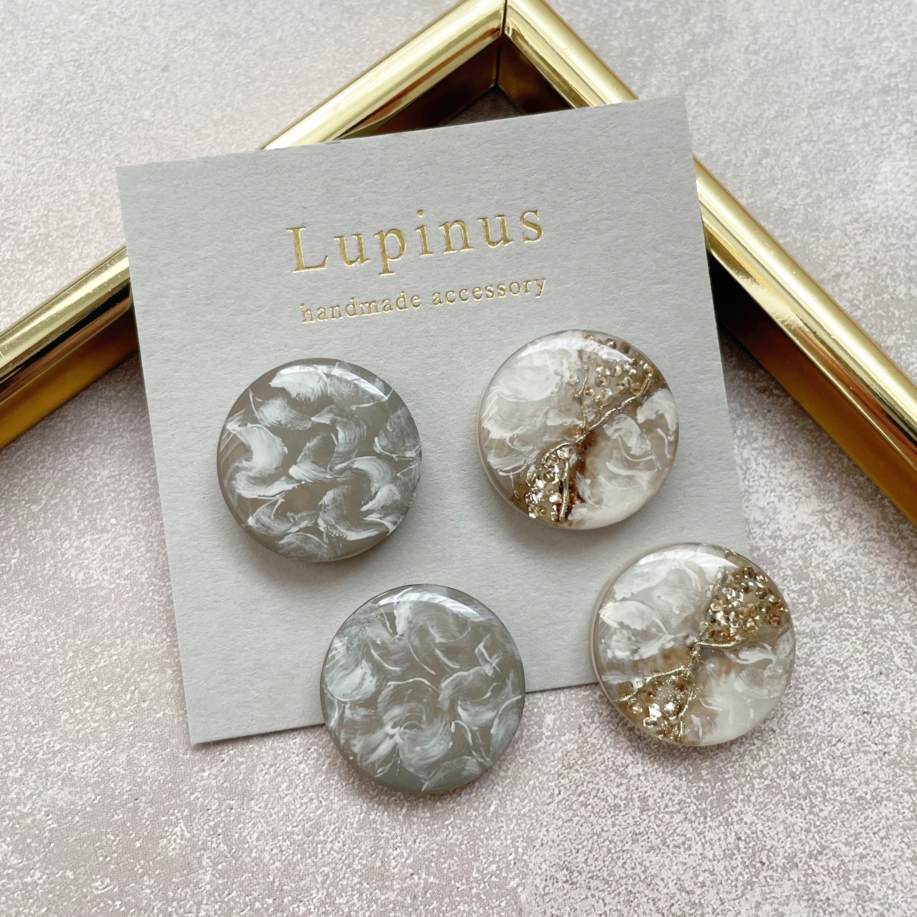 【レジン】ニュアンス天然石の作り方