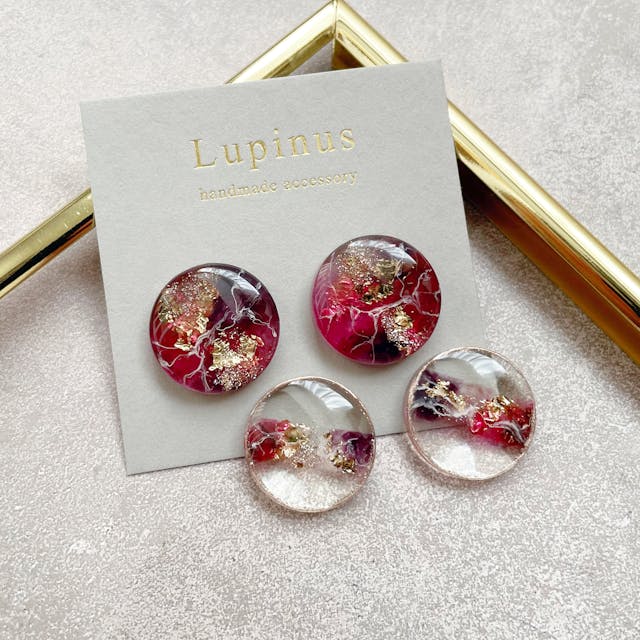 【レジン】奥行きグラデーション天然石の作り方