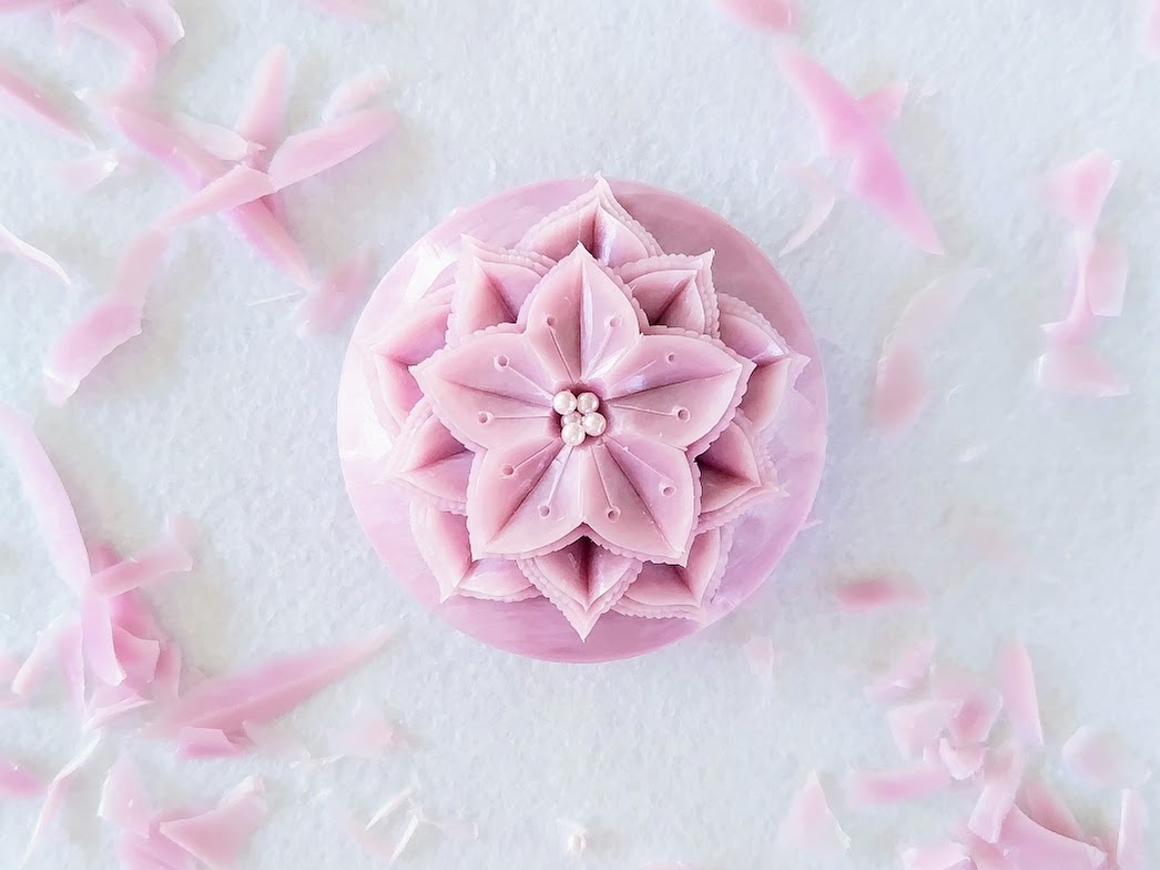 ソープカービング・丸い面取り葉っぱとナミの縁取りをしよう！の紹介画像1