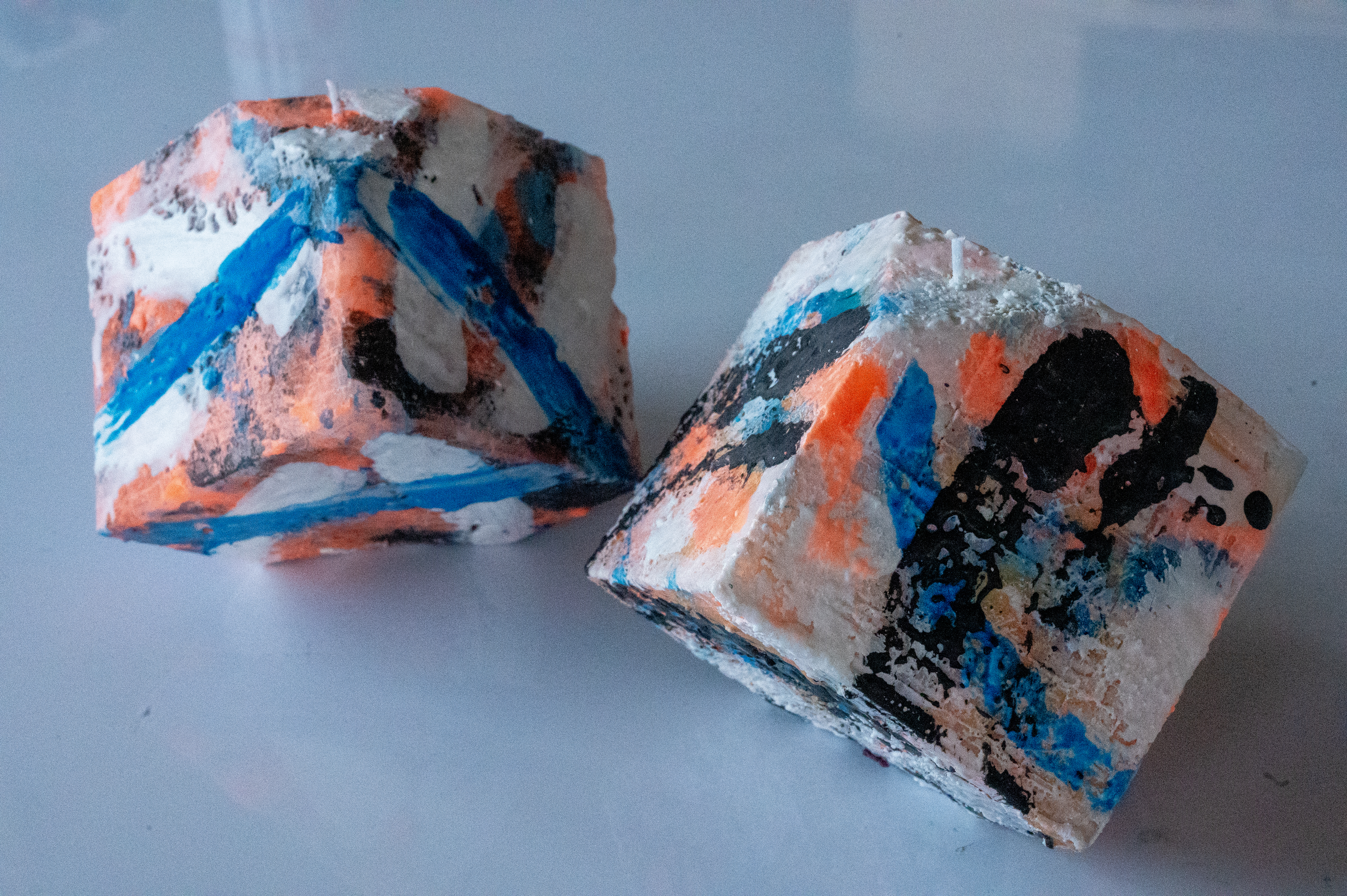 12/24まで30%OFF（4,000円→2,800円）✴︎八面体で作るペインターキャンドルの作り方の紹介画像1