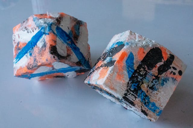 12/24まで30%OFF（4,000円→2,800円）✴︎八面体で作るペインターキャンドルの作り方