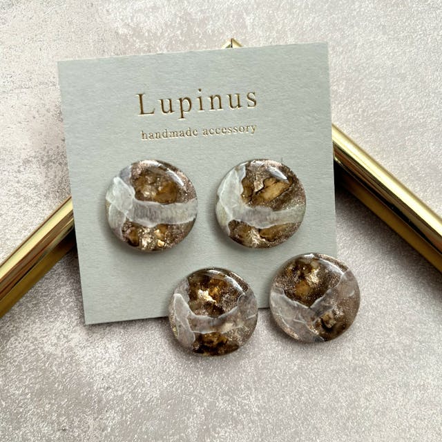 【レジン】オーロラで作る奥行き天然石