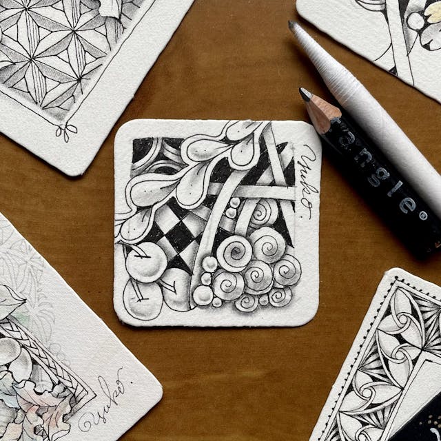 ゼンタングル®︎・シェーデングレッスン