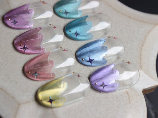 マグネットで作るベールアートの作り方