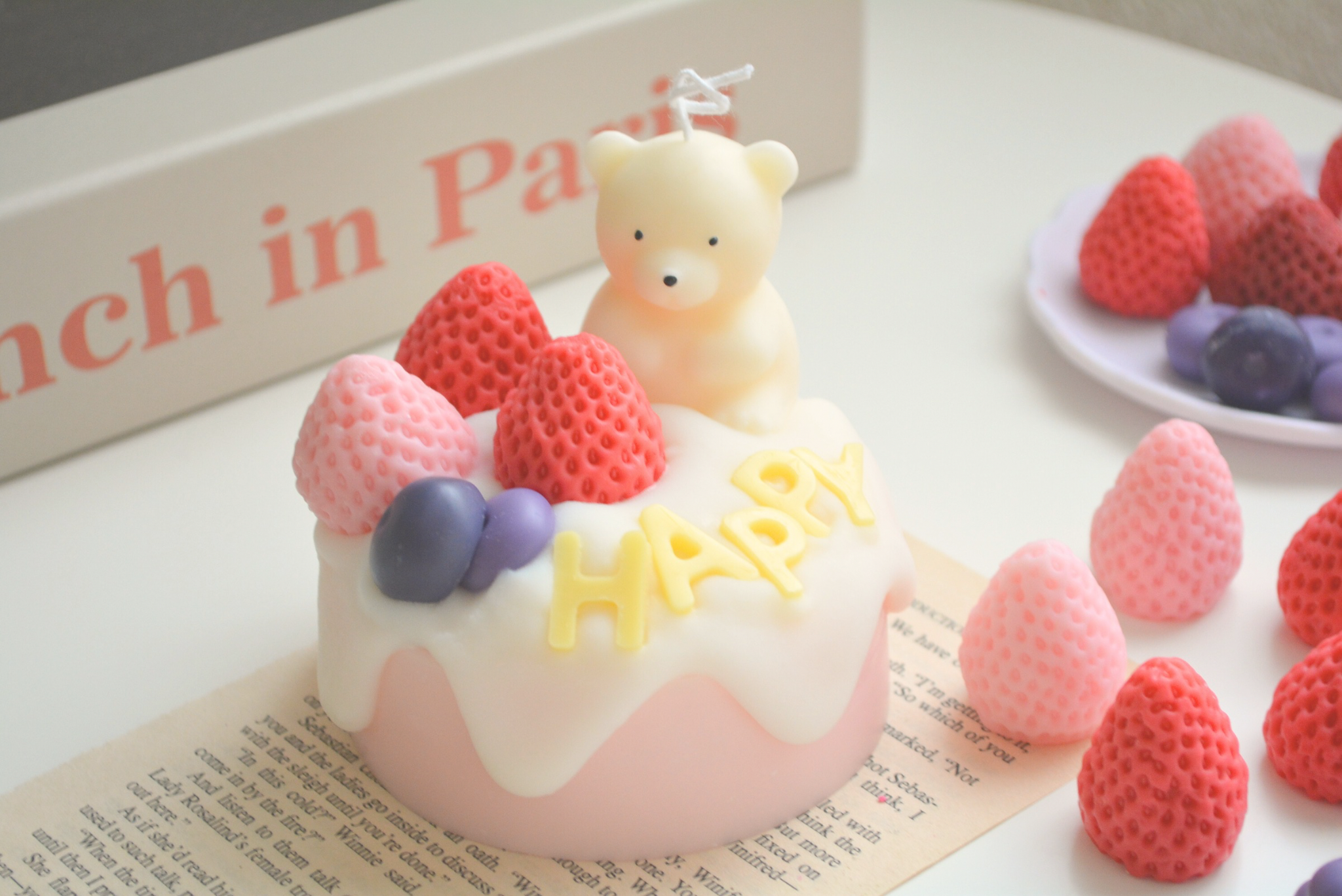 クリームケーキキャンドルの作り方