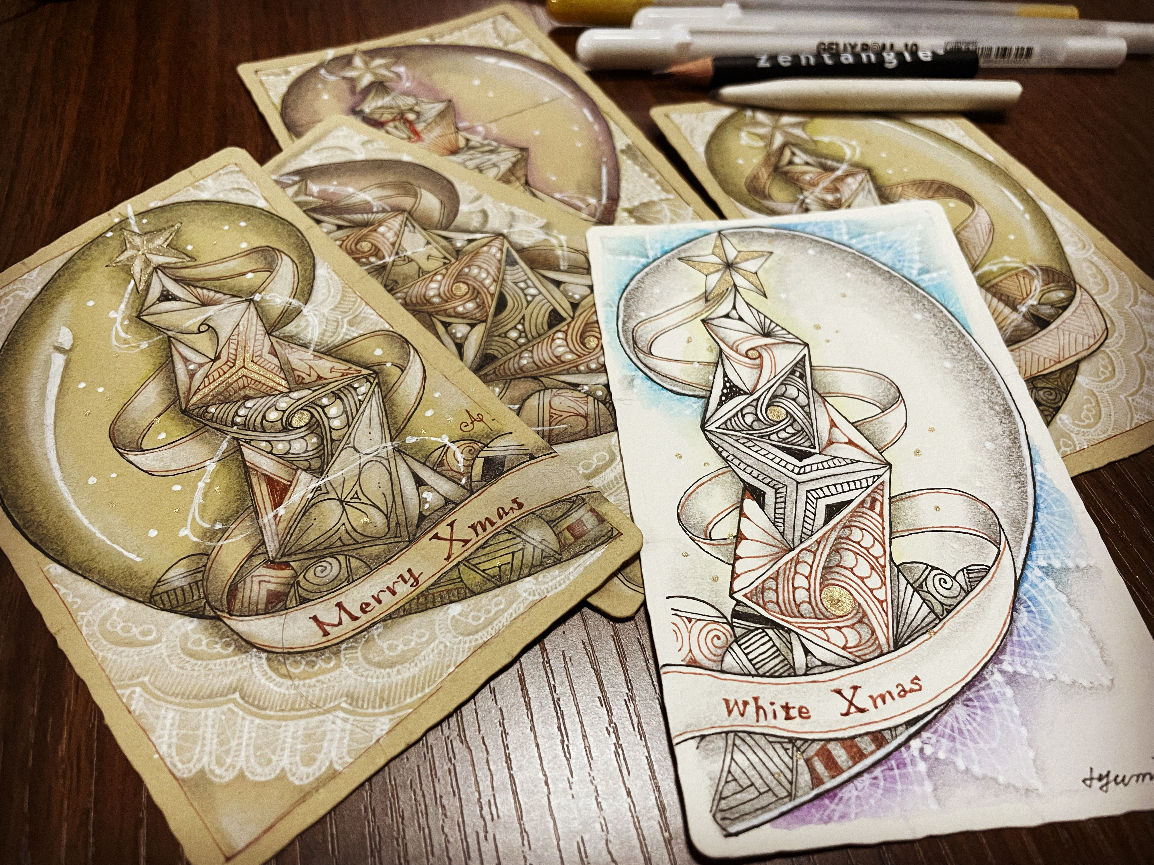 ゼンダングル・Tree INGの描き方