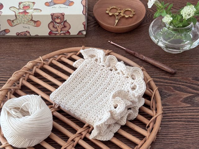 かぎ針編み Furi Furi ニッタオルの作り方【PDF編み図付】