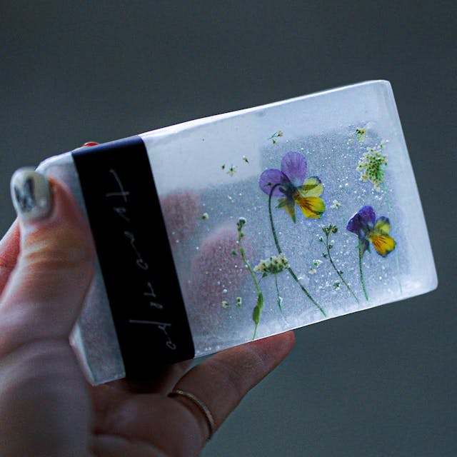 和菓子ような蝋燭【みずのを】