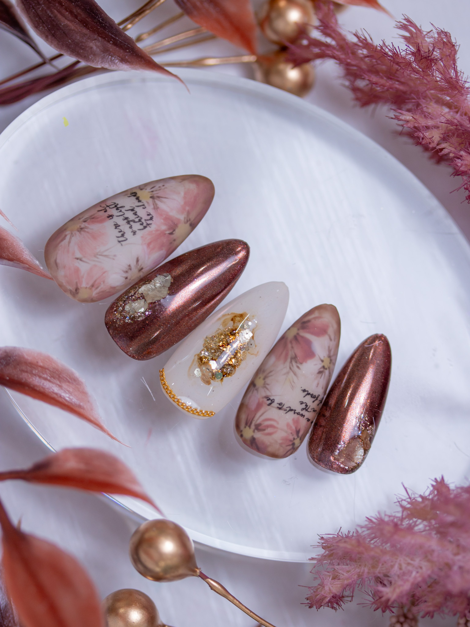 アンティークレトロなフラワーの描き方・サブアート解説付き