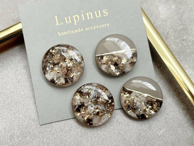 【レジン】ネイル風マーブルの作り方