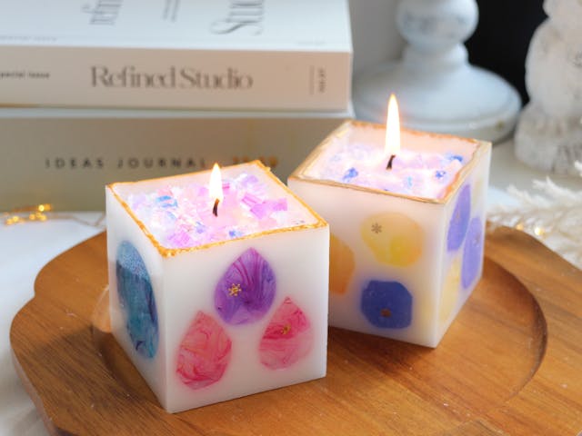 フローズンキューブキャンドルの作り方