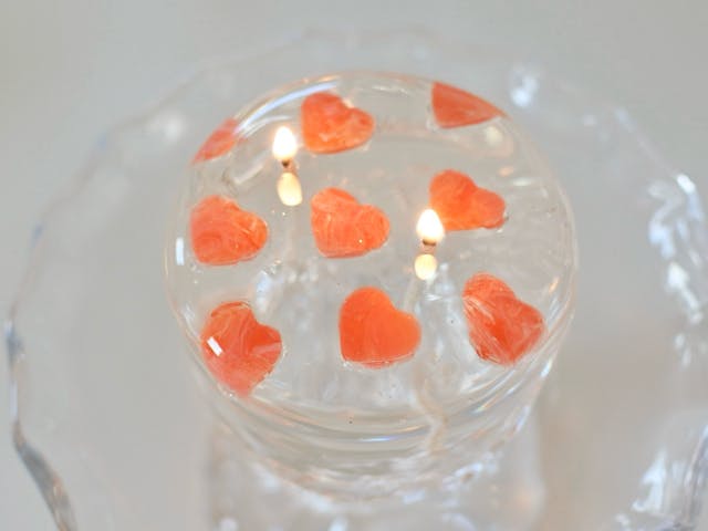 埋め込みハートの作り方