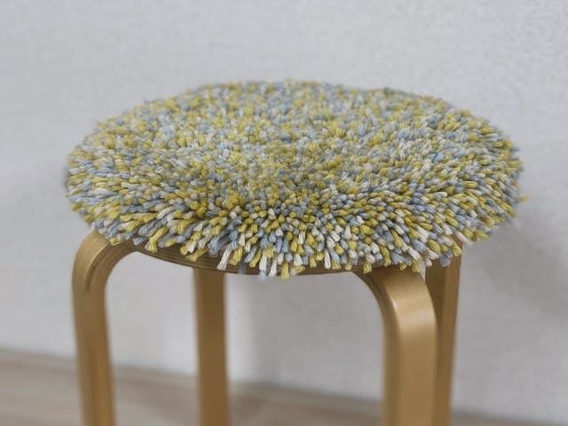 ノッティングのまんまるマットの作り方