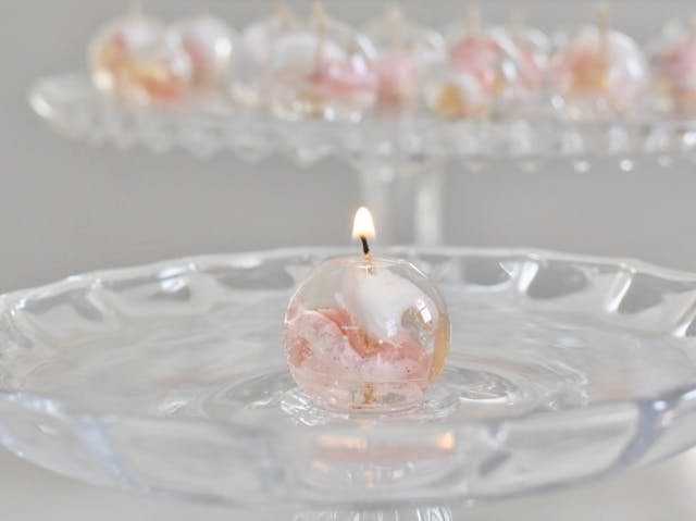 小さな球体キャンドルの作り方
