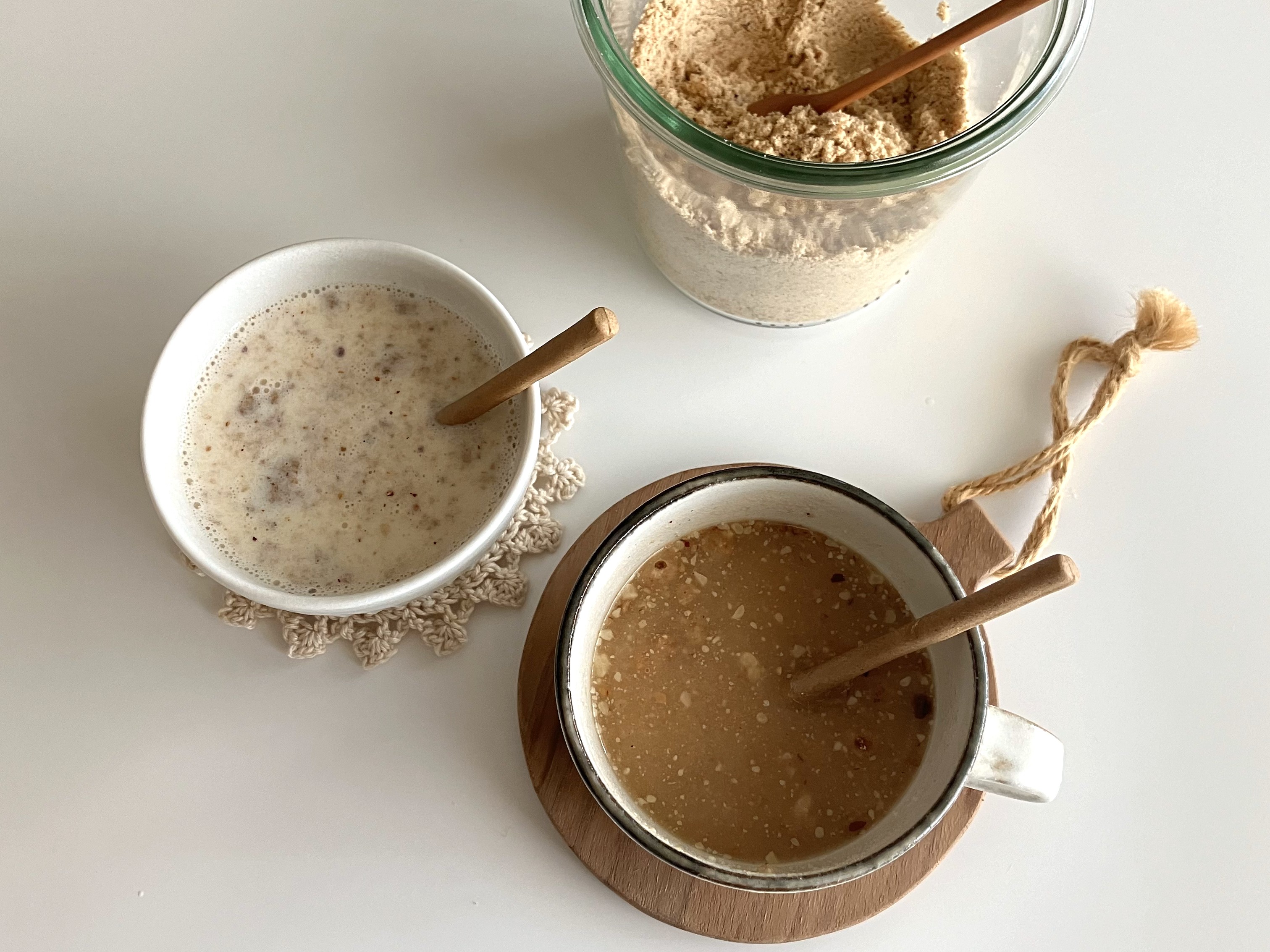 内側美人をめざす、韓国のお茶　ナッツ入りユルム茶の作り方