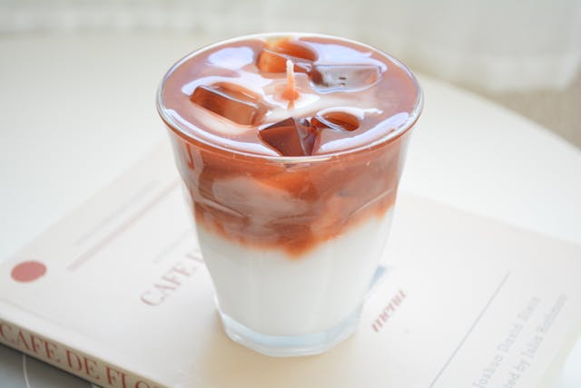 カフェラテキャンドルの作り方 (cafe latte candle)