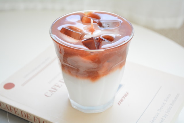 カフェラテキャンドルの作り方 (cafe latte candle)の紹介画像1