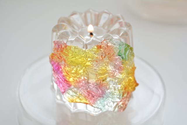 スパークルジュエルキャンドルの作り方