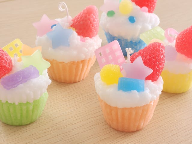 カップケーキキャンドルの作り方～ワークショップVer.～