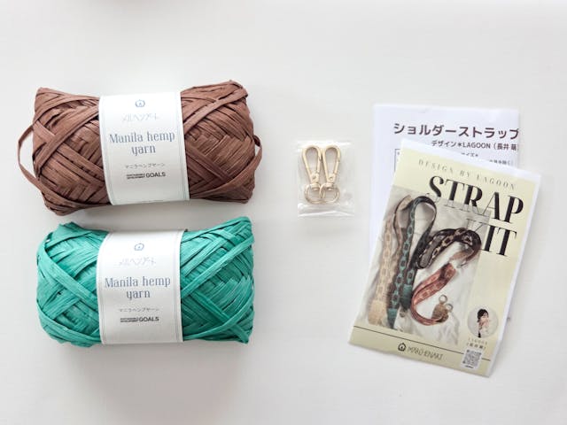 編み図・材料について