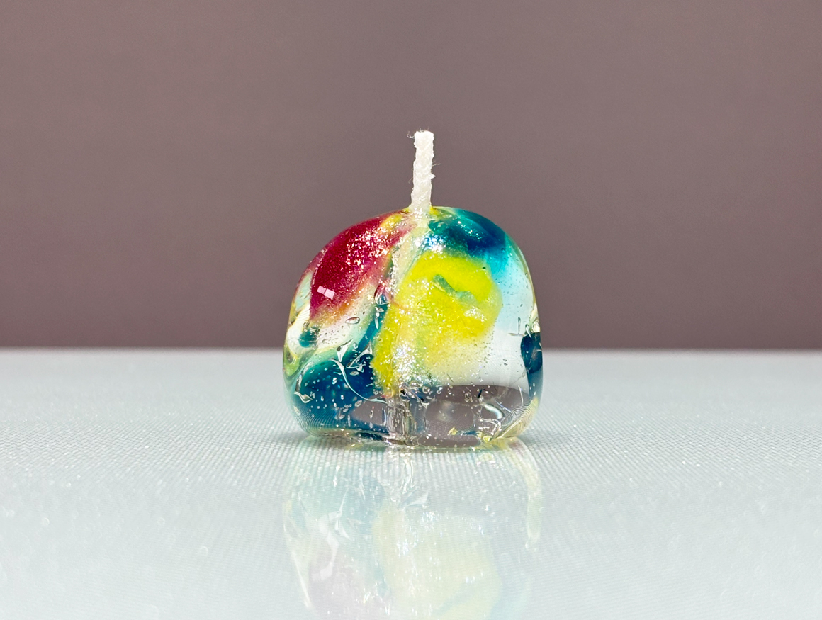 飴細工のようなキャンドル「Nelu」の作り方