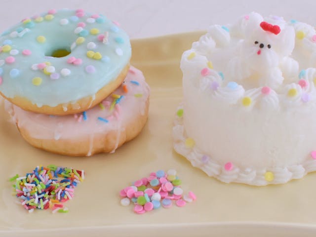 ワックスで作るスプリンクル2種類