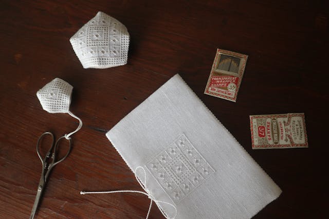 プルドスレッド刺繍ミニサンプラーついて