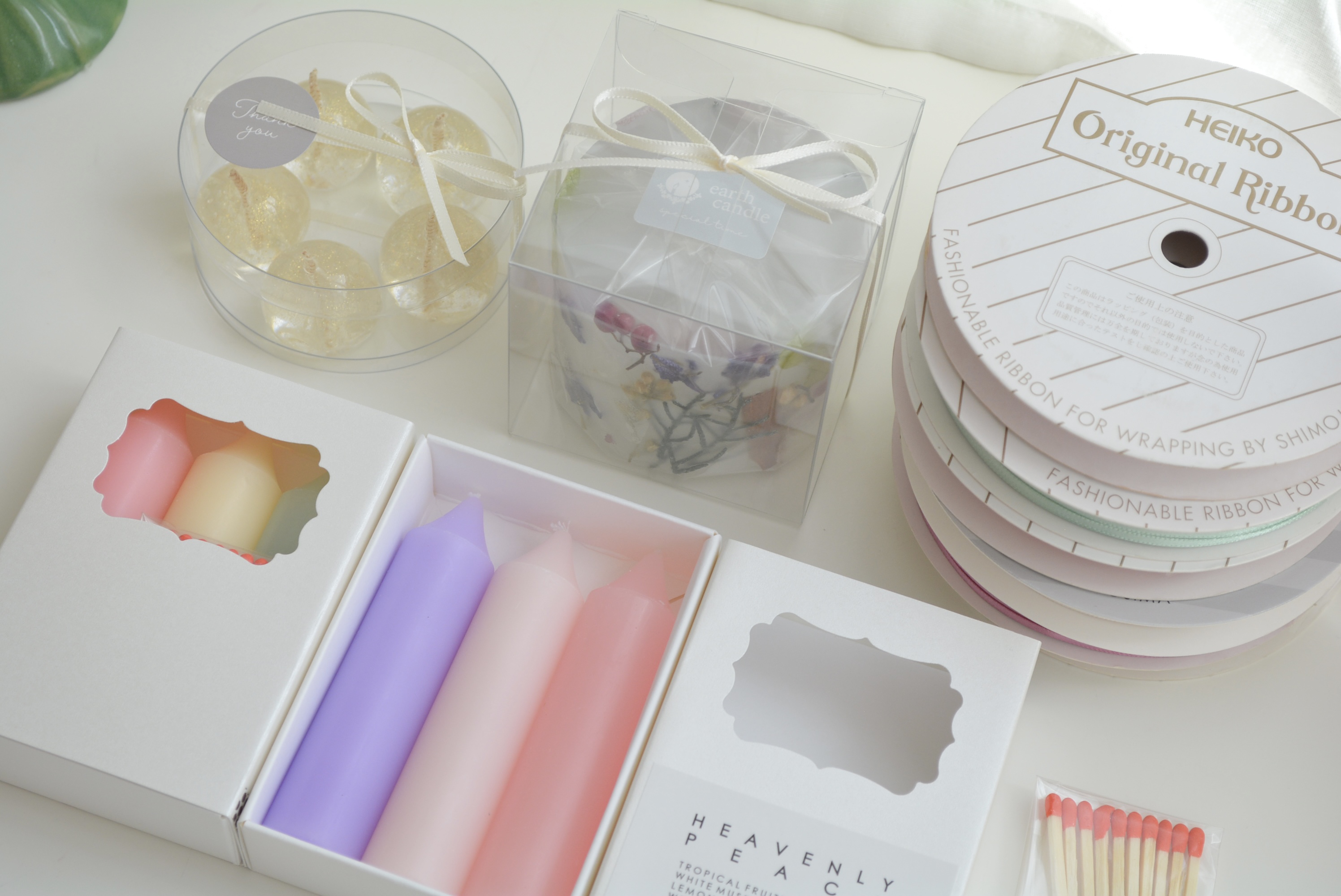 キャンドルラッピングレッスン(candle wrapping)