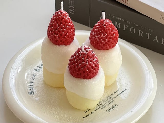 ホイップベリーキャンドルの作り方