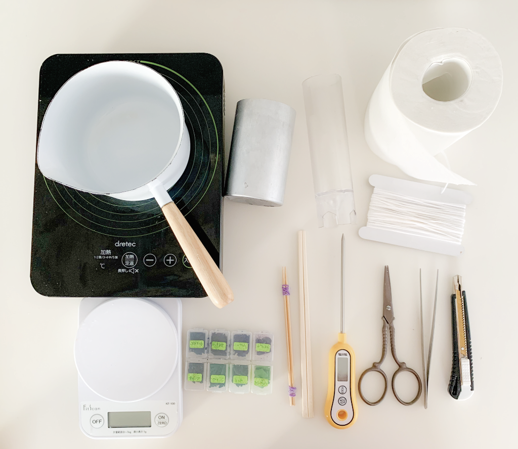 蝋燭製作の基礎知識（Foundationコース　Lesson1）