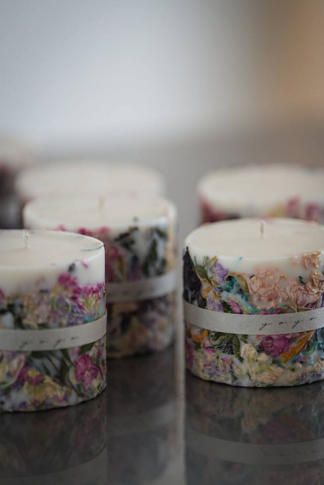 ソイワックスと植物の作り方（foundationコースLesson10）