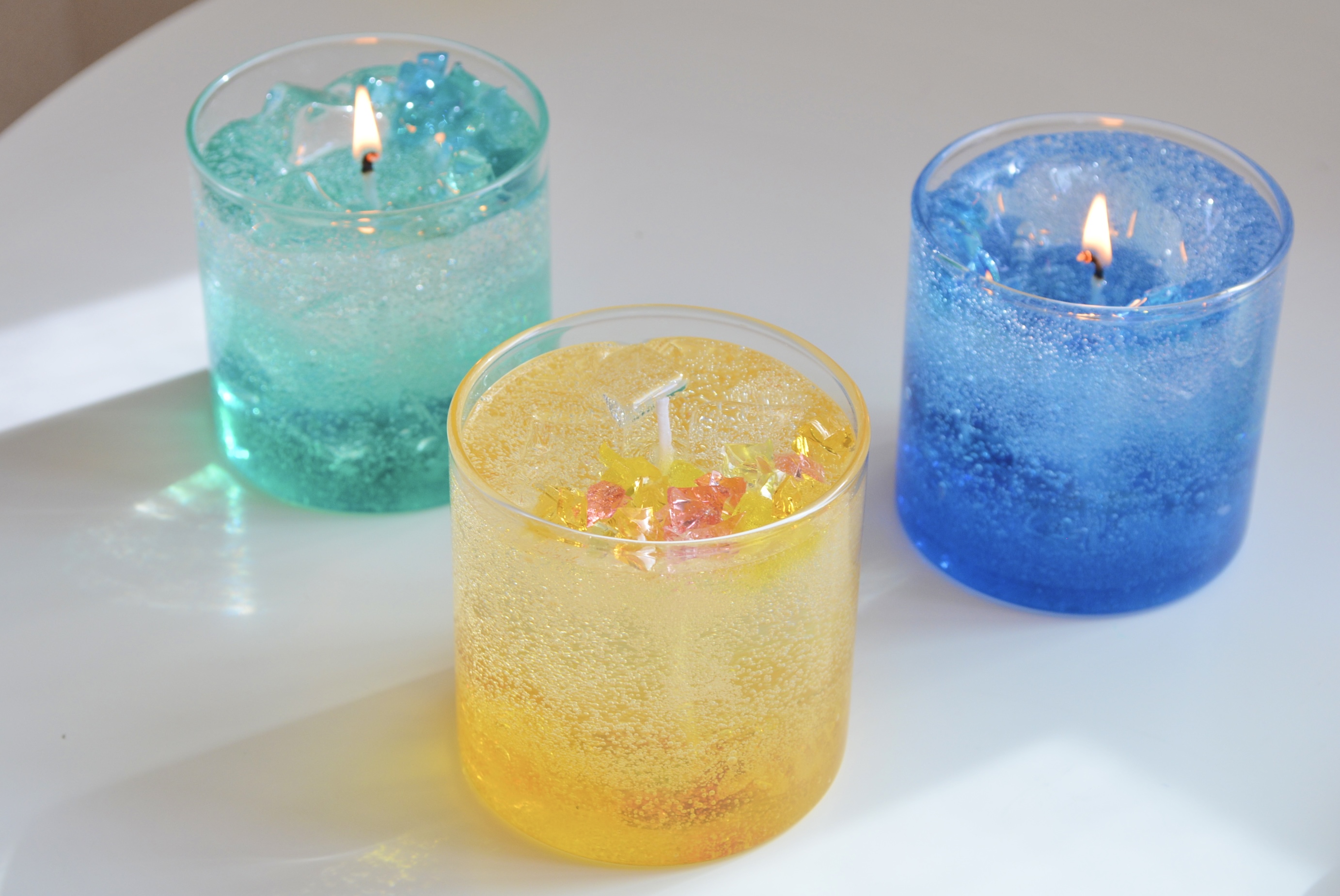 Soda Jelly candleの作り方(ソーダジェリーキャンドル)の紹介画像1