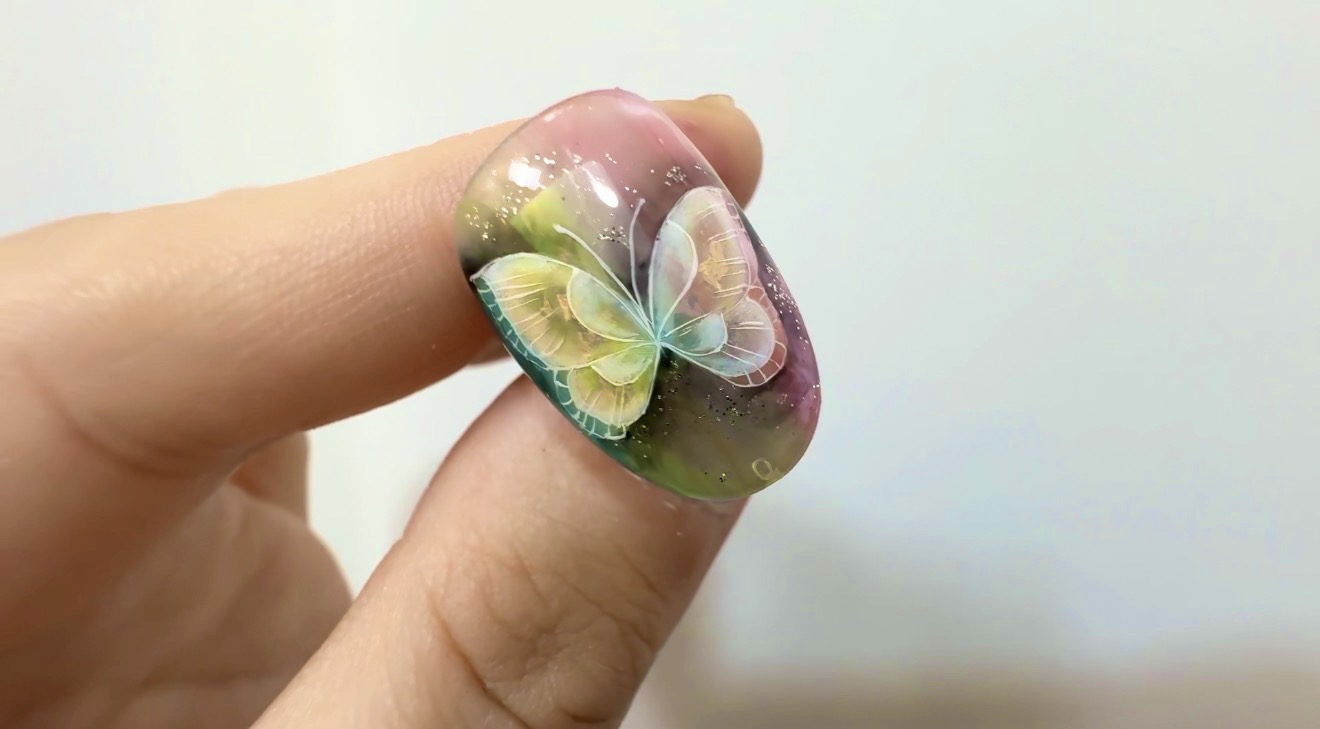 アンギュラーで描く蝶々🦋