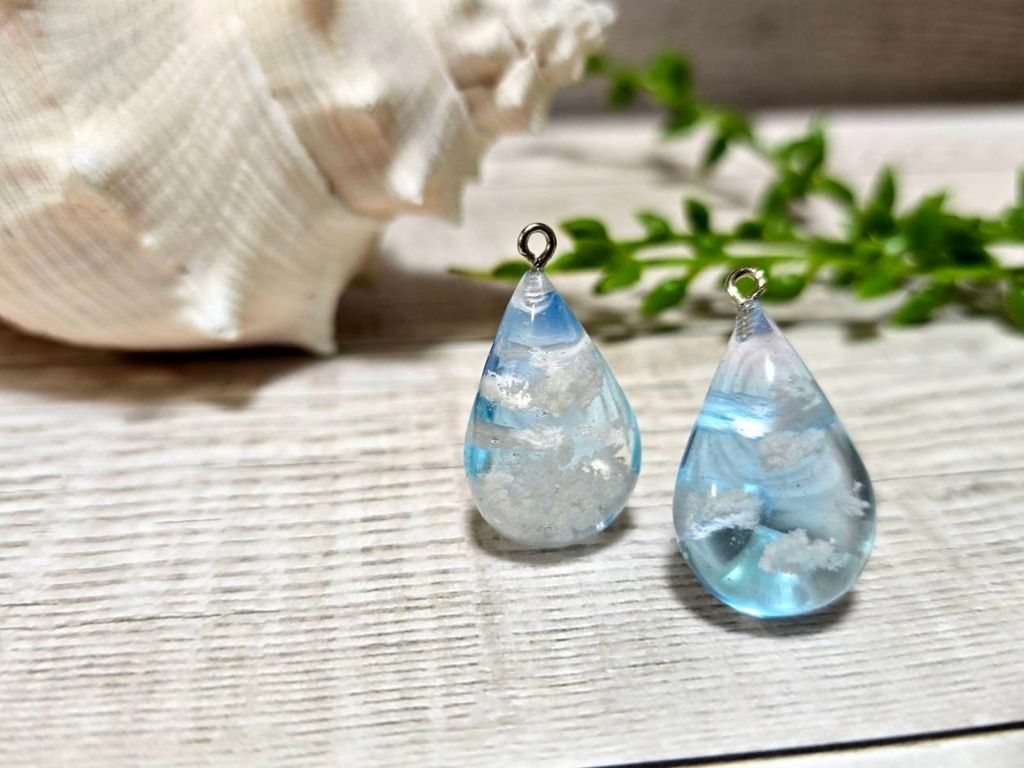 立体専用モールドで作る「青空の雫」