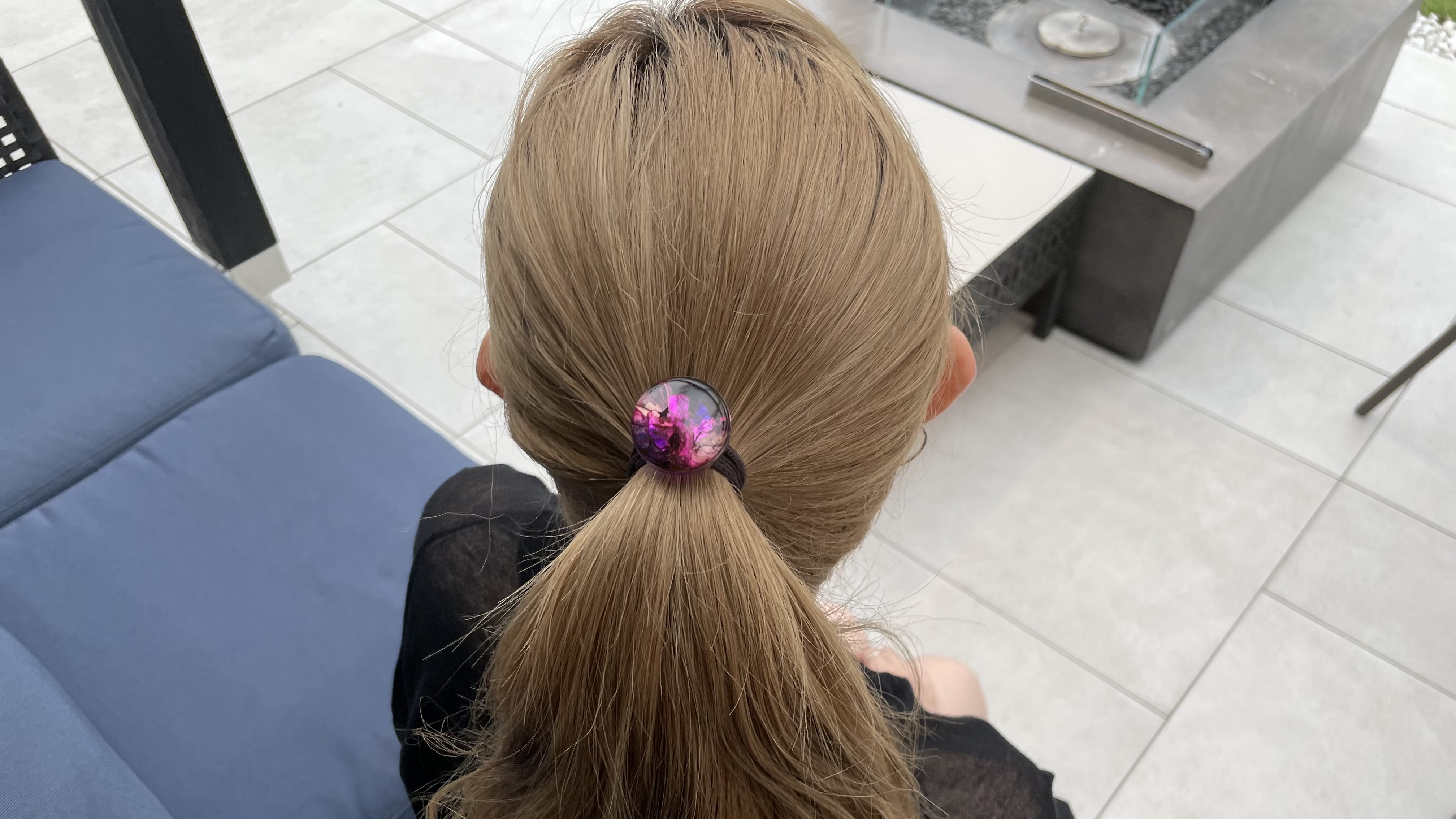 【レジン】インクアートで作る𓍯大理石ポニーフックの紹介画像1