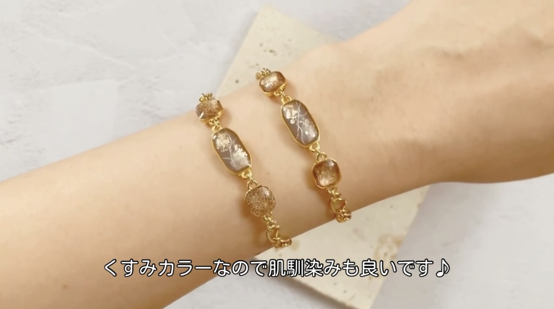 【レジン】大理石ブレスレットの作り方の紹介画像3